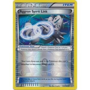 XY Primal Clash 123/160 Aggron Spirit Link (Reverse Holo)