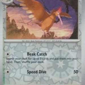 Scarlet & Violet 151 022/165 Fearow (Reverse Holo)
