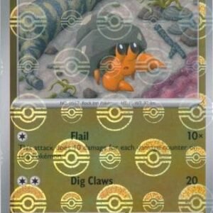 SV Black Bolt 051/086 Dwebble (POKE BALL Reverse Holo)