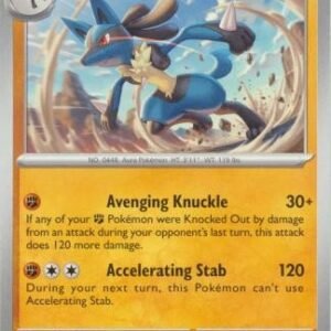 Scarlet & Violet (Base Set) 114/198 Lucario