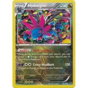 XY Phantom Forces 74/119 Hydreigon (Reverse Holo)