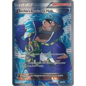 XY Primal Clash 157/160 Archie's Ace in the Hole (Full Art)