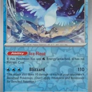 Scarlet & Violet 151 144/165 Articuno (Reverse Holo)