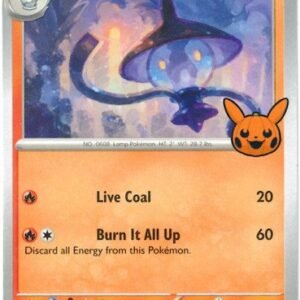 SV Twilight Masquerade 037/167 Lampent (Pikachu Pumpkin Stamp)