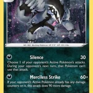 Fusion Strike 161/264 Galarian Obstagoon (Cosmo Holo)