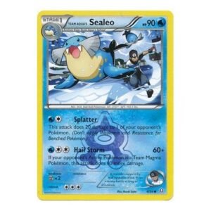 XY Double Crisis 4/34 Team Aqua's Sealeo