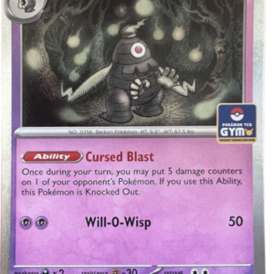 SV Shrouded Fable 019/064 Dusclops (Gym Stamp Cosmo Holo)
