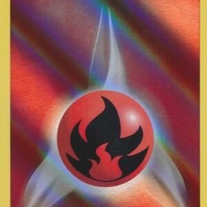 XY Base Set EN02 Fire Energy (Clear Holo)