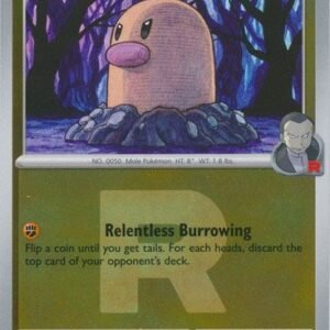 ME Ascended Heroes 100/217 Team Rocket's Diglett (Reverse Holo ROCKET SYMBOL)
