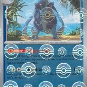 SV Black Bolt 023/086 Carracosta (POKE BALL Reverse Holo)