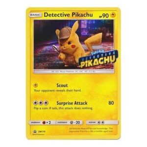 Sun & Moon Promo SM170 Detective Pikachu (Detective Pikachu Stamp)