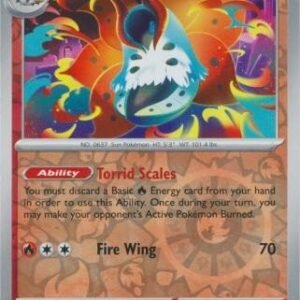 SV Black Bolt 016/086 Volcarona (Reverse Holo)