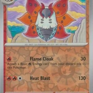 SV Obsidian Flames 041/197 Volcarona (Reverse Holo)