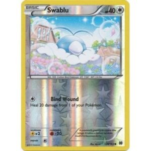 XY Break Through 124/162 Swablu (Reverse Holo)