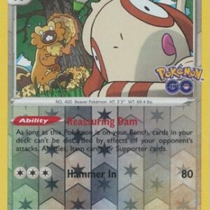 Pokemon GO 060/078 Bibarel (Reverse Holo)