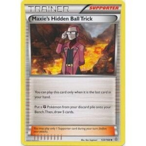 XY Primal Clash 133/160 Maxie's Hidden Ball Trick