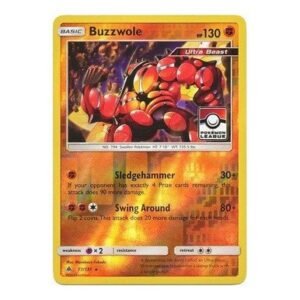 SM Forbidden Light 77/131 Buzzwole (League Promo)