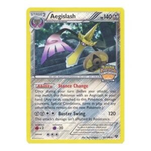 XY Base Set 85/146 Aegislash (Regional League Promo)