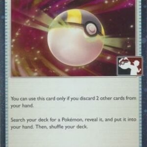 Scarlet & Violet (Base Set) 196/198 Ultra Ball (Prize Pack League Promo Cosmo Holo)