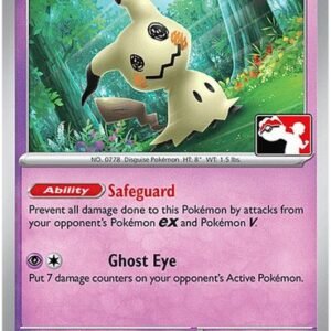 SV Paldea Evolved 097/193 Mimikyu (Prize Pack League Promo Non-Holo)