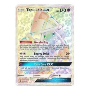 SM Guardians Rising 155/145 Tapu Lele GX (Rainbow Rare)