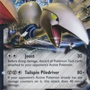 XY Base Set 80/146 Skarmory EX (Half Art)