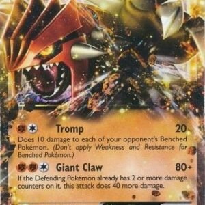 Dark Explorers 54/108 Groudon EX (Half Art)