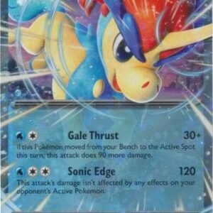 SV White Flare 030/086 Keldeo ex (Half Art)