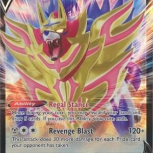 Crown Zenith 098/159 Zamazenta V (Half Art)