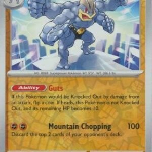 Scarlet & Violet 151 068/165 Machamp (Reverse Holo)