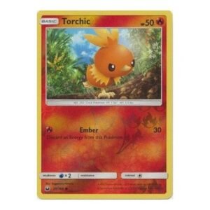 SM Celestial Storm 25/168 Torchic (Reverse Holo)