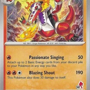 Scarlet & Violet (Base Set) 038/198 Skeledirge (Armarouge Symbol 36)