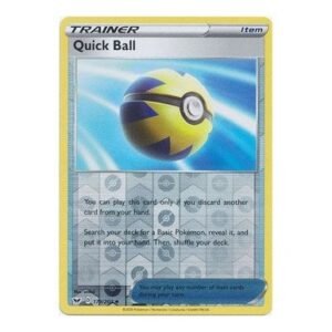 Sword & Shield (Base) 179/202 Quick Ball (Reverse Holo)