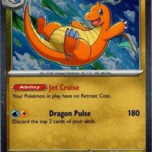 Scarlet & Violet 151 149/165 Dragonite (Cosmo Holo)