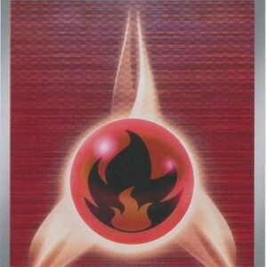 Scarlet & Violet SVE EN18 Basic Fire Energy (Tinsel Holo)