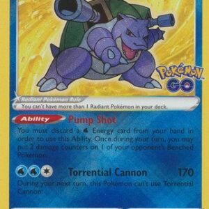 Pokemon GO 018/078 Radiant Blastoise