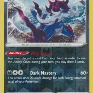 Astral Radiance 100/189 Hisuian Samurott (Reverse Holo)