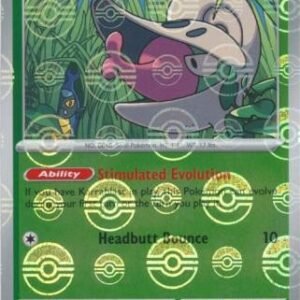 SV White Flare 008/086 Shelmet (POKE BALL Reverse Holo)