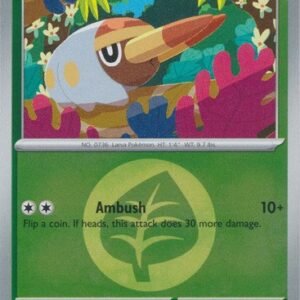 ME Ascended Heroes 017/217 Grubbin (Reverse Holo ENERGY SYMBOL)