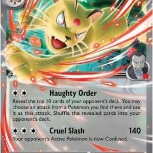 SV Destined Rivals 150/182 Team Rocket’s Persian ex (Half Art)