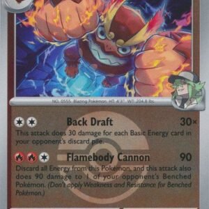 ME Ascended Heroes 033/217 N's Darmanitan (Reverse Holo BALL SYMBOL)