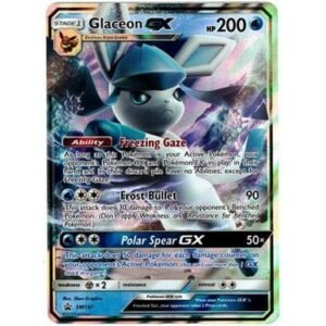 Sun & Moon Promo SM147 Glaceon GX (Half Art)