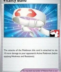 Scarlet & Violet (Base Set) 197/198 Vitality Band (Prize Pack League Promo Non-Holo)
