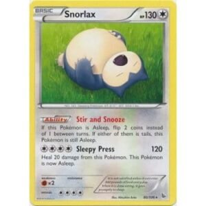 XY Flashfire 80/106 Snorlax