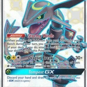 SM Celestial Storm 177a/168 Rayquaza GX (Shiny Full Art Promo)