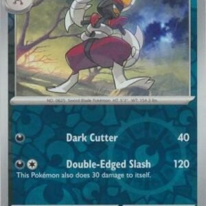 Scarlet & Violet (Base Set) 133/198 Bisharp (Reverse Holo)