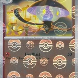 SV White Flare 017/086 Lampent (POKE BALL Reverse Holo)