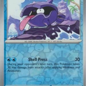 Scarlet & Violet 151 090/165 Shellder (Reverse Holo)