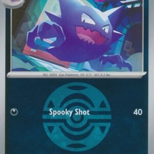 ME Ascended Heroes 124/217 Haunter (Reverse Holo BALL SYMBOL)