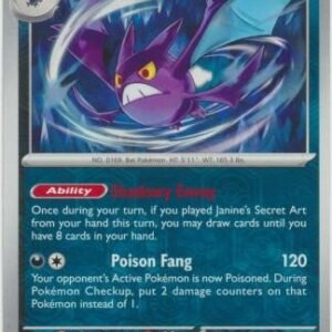 SV Shrouded Fable 029/064 Crobat (Reverse Holo)